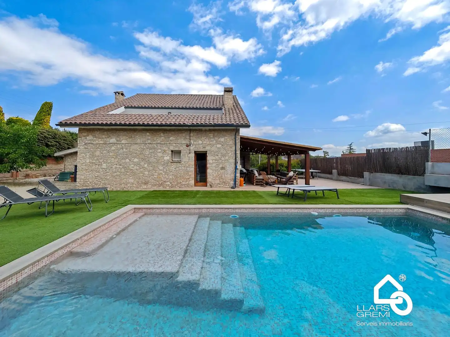 Piscina de Casa o chalet en venta en Igualada con Calefacción, Jardín privado y Terraza
