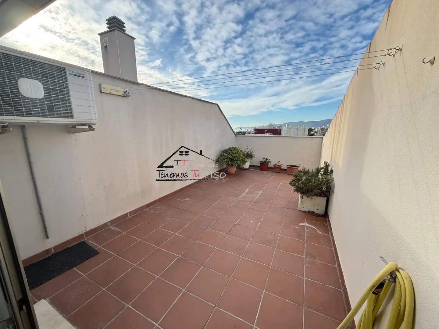 Terrasse von Dachboden zum Verkauf in Benicarló mit Klimaanlage, Terrasse und Balkon
