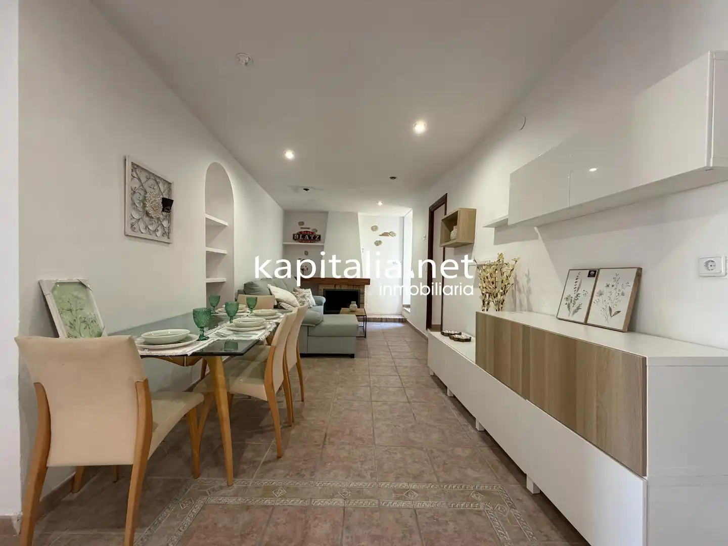 Sala d'estar de Casa o xalet en venda en Almudaina amb Moblat
