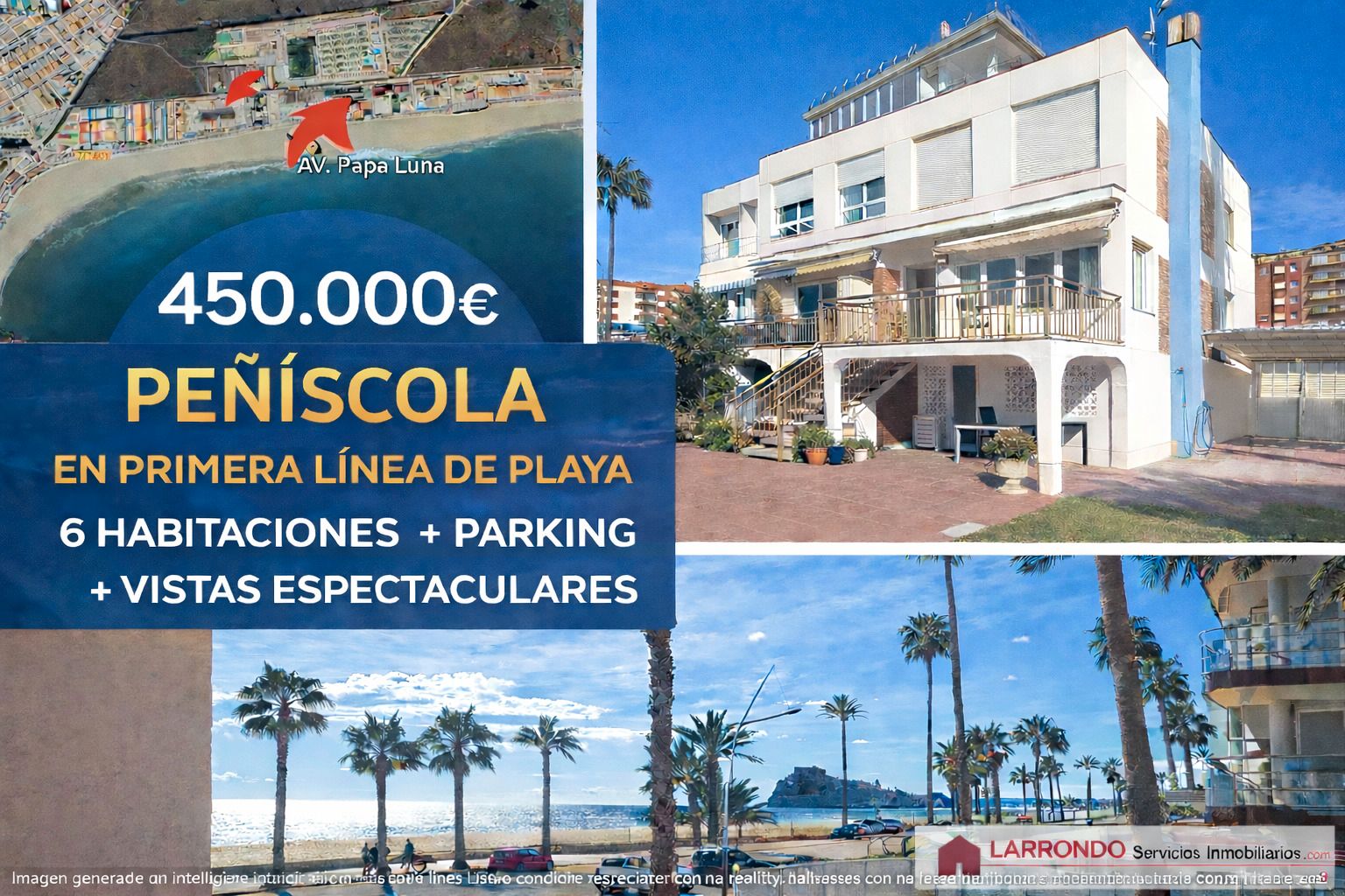 Parking of Single-family semi-detached for sale in Peñíscola / Peníscola  with Private garden, Terrace and Storage room