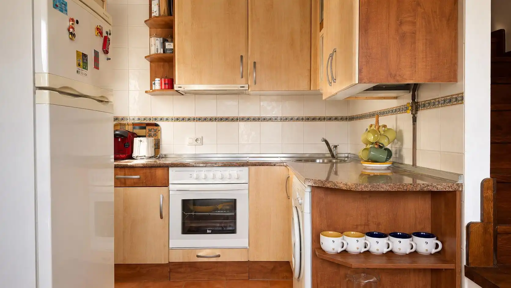 Küche von Maisonette zum Verkauf in Comillas (Cantabria) mit Heizung und Alarm