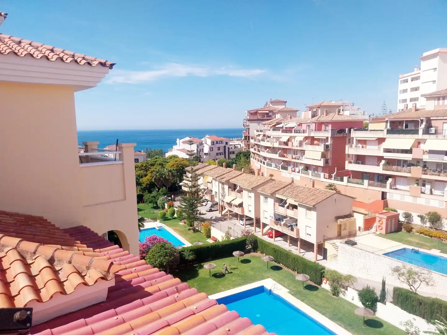 Exterior view of Attic for sale in Benalmádena  with Air Conditioner, Heating and Terrace