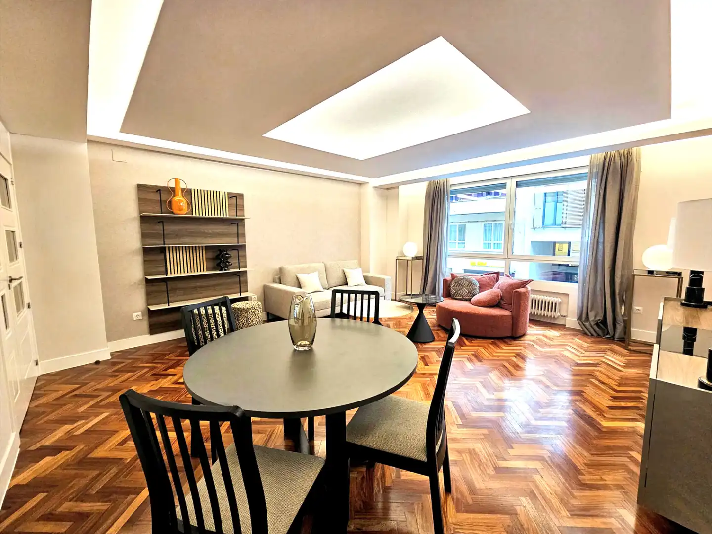 Sala de estar de Piso en venta en Madrid con Aire acondicionado, Calefacción y Parquet