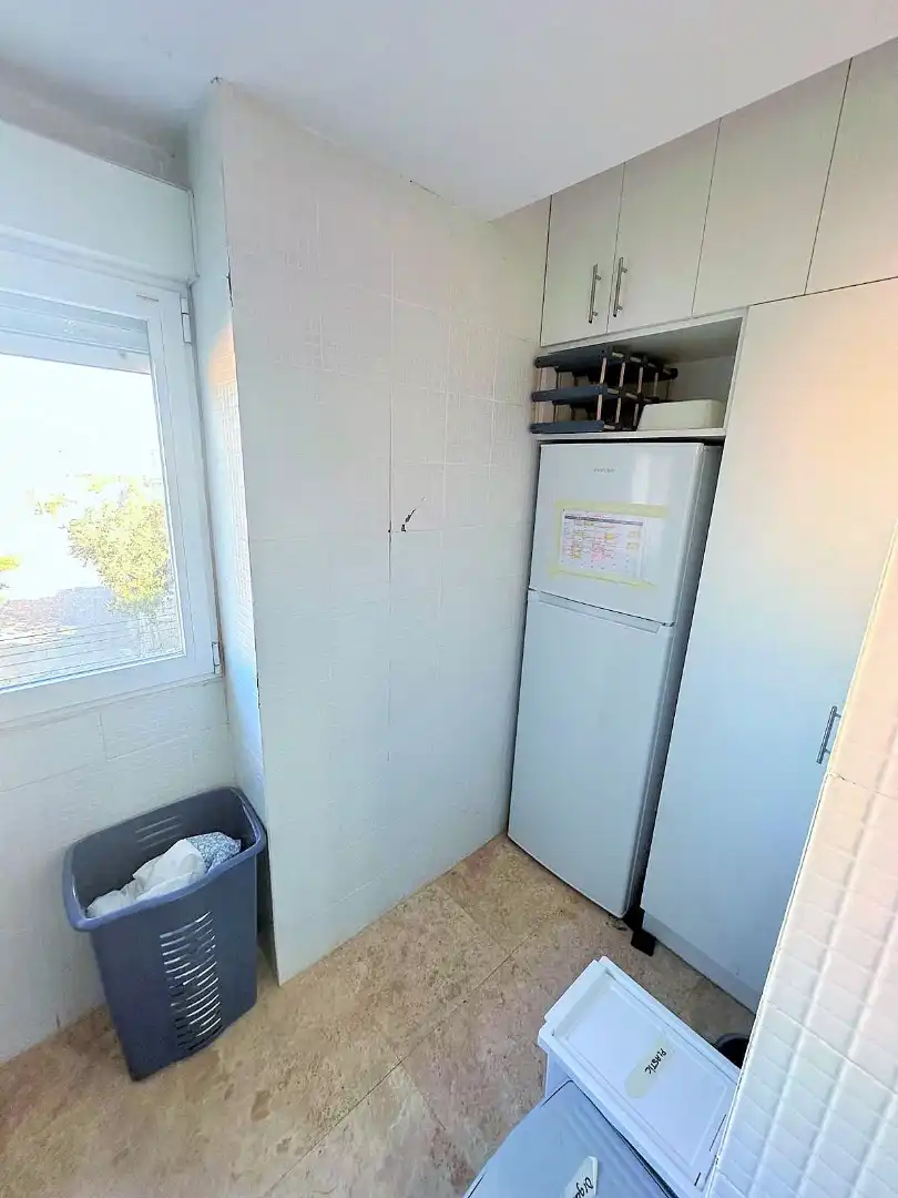 Cuina de Apartament de lloguer en Valencia amb Calefacció, Jardí privat i Terrassa