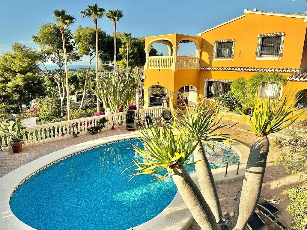 Exterior view of Houses for sale in Jávea / Xàbia  with Air Conditioner, Heating and Private garden