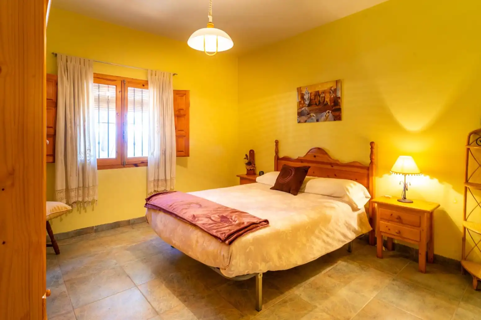 Dormitori de Casa o xalet en venda en Mula amb Parquet, Terrassa i Moblat