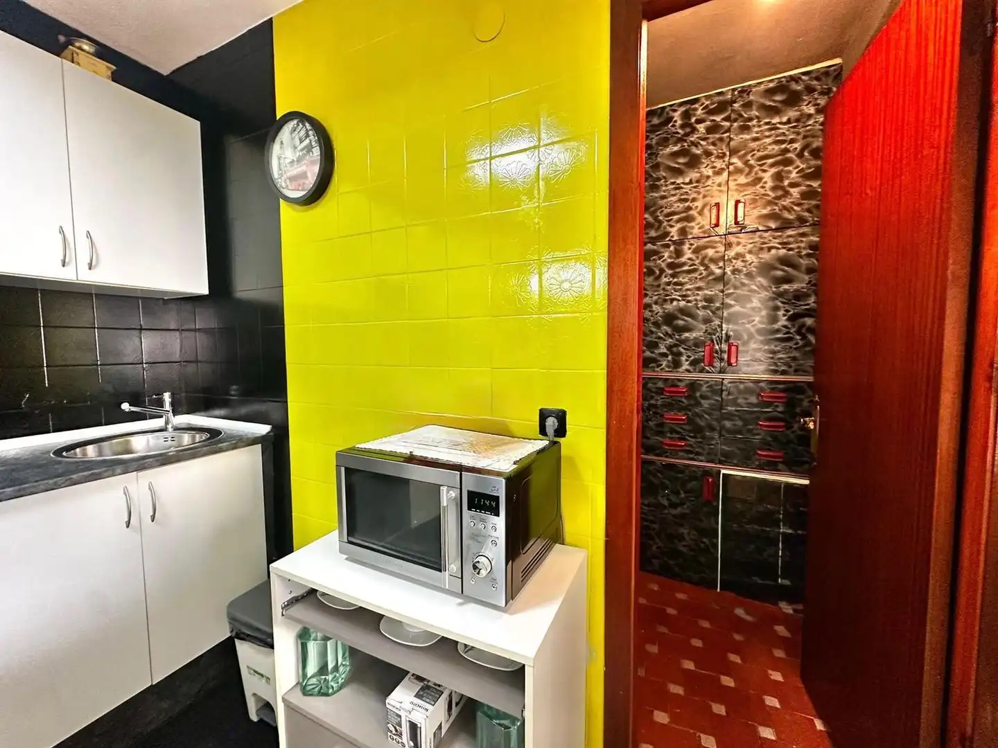 Küche von Wohnung zum Verkauf in Mieres (Asturias) mit Heizung, Terrasse und Schwimmbad