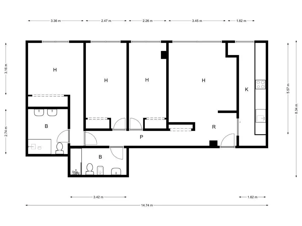 Flat for sale in Alicante / Alacant  with Community pool