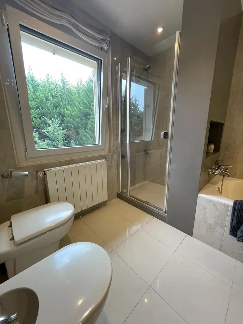 Baño de Casa o chalet en venta en La Pobla de Claramunt con Calefacción, Jardín privado y Terraza