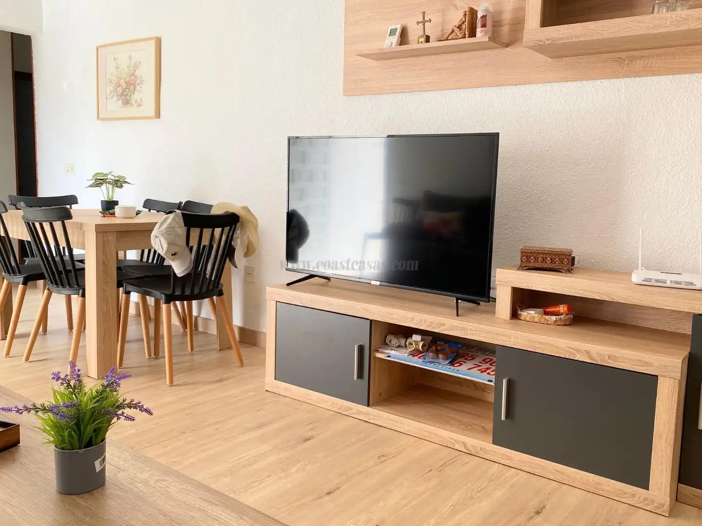 Sala de estar de Casa o chalet en venta en Torrevieja con Trastero, Piscina y Amueblado