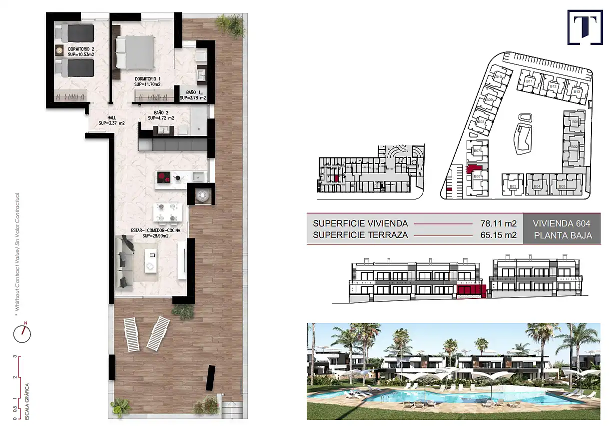 Apartament amb terrassa en venda a Rojales, imagen 38