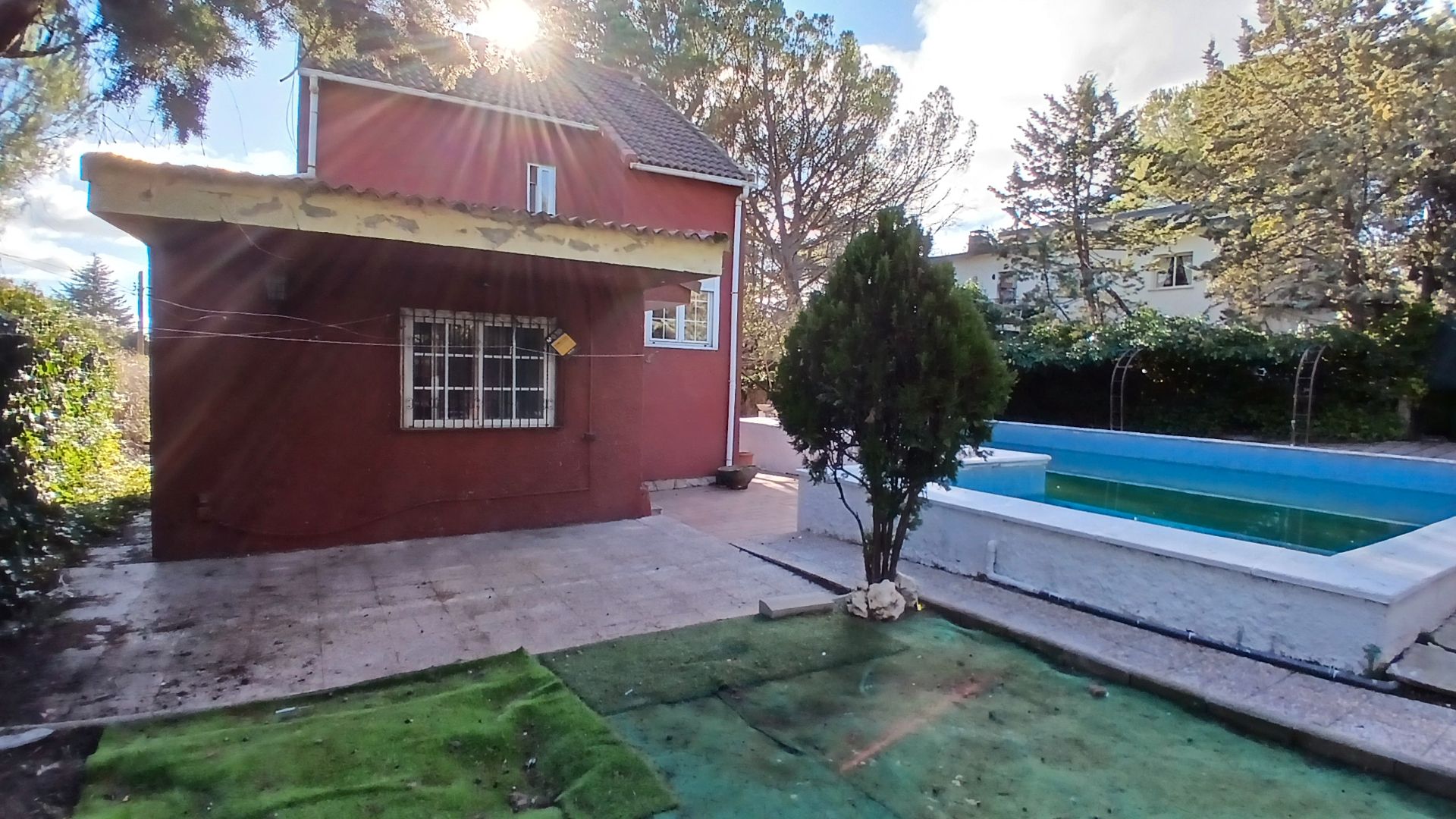 Vista exterior de Casa o xalet en venda en Alpedrete amb Aire condicionat, Calefacció i Jardí privat