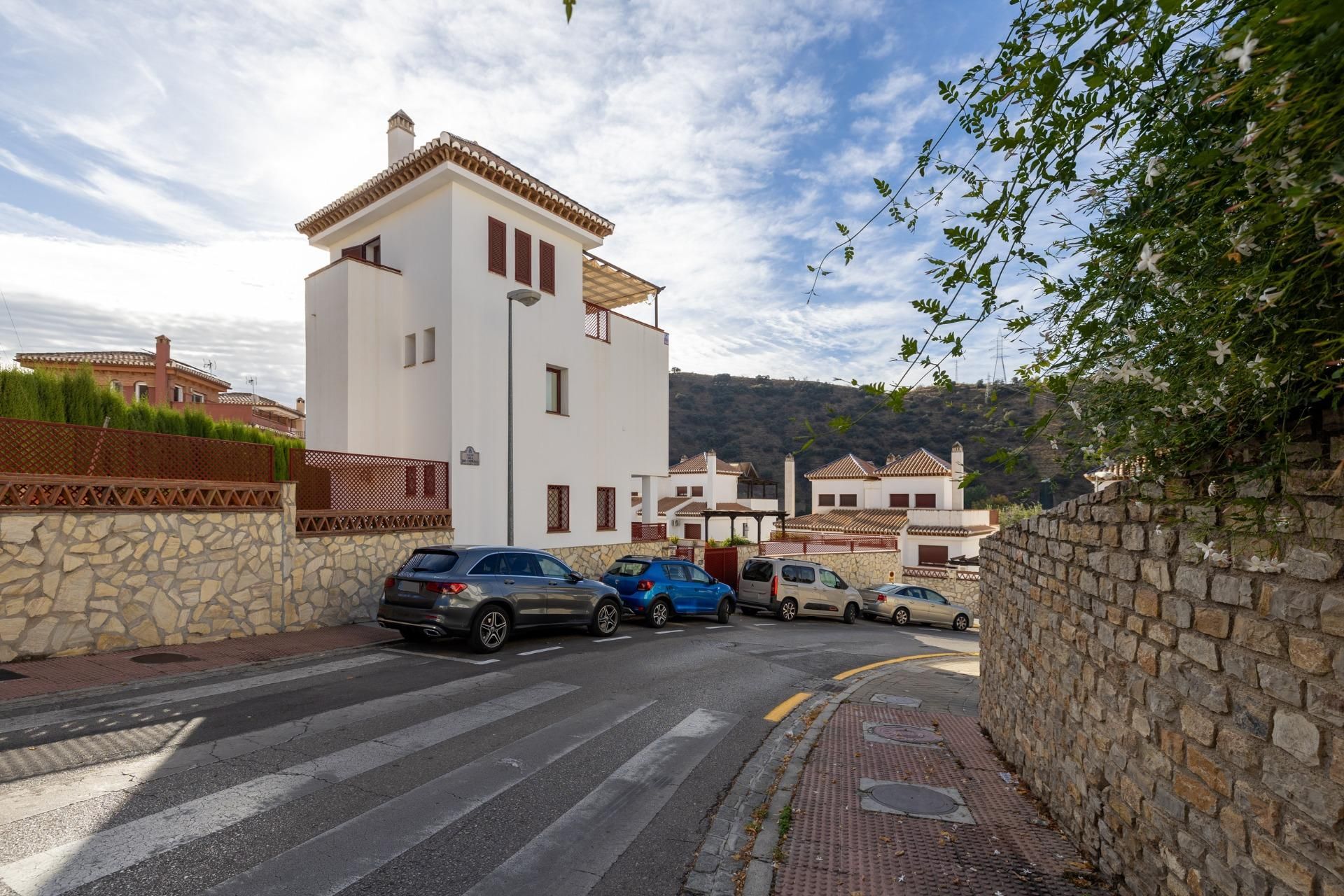 Exterior view of House or chalet for sale in  Granada Capital  with Heating, Private garden and Terrace
