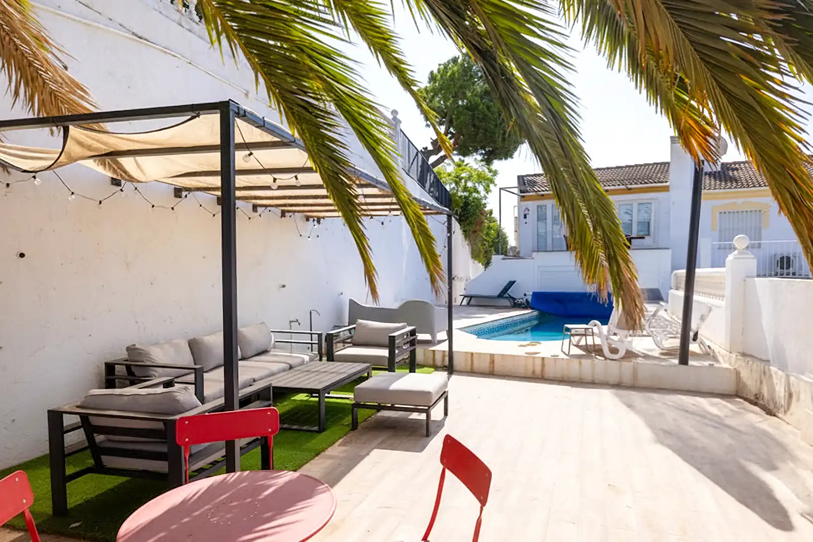 Terraza de Casa adosada en venta en Málaga con Aire acondicionado, Calefacción y Jardín privado