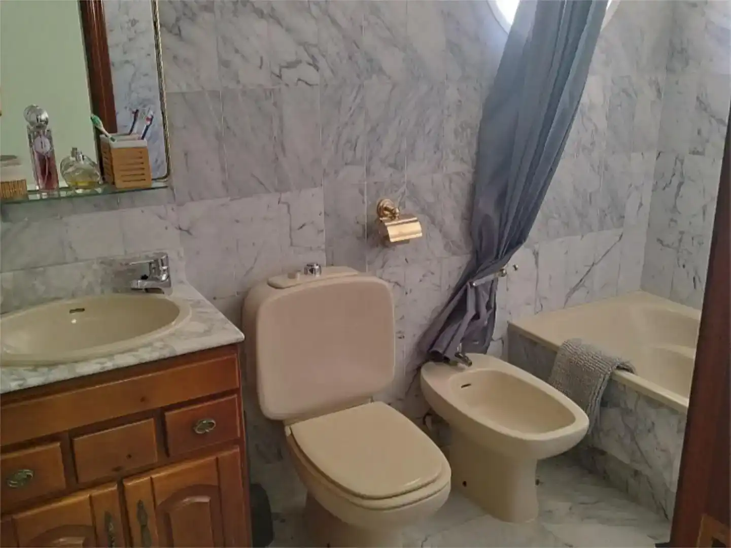 Baño de Casa o chalet de alquiler en Puerto Real con Aire acondicionado y Amueblado