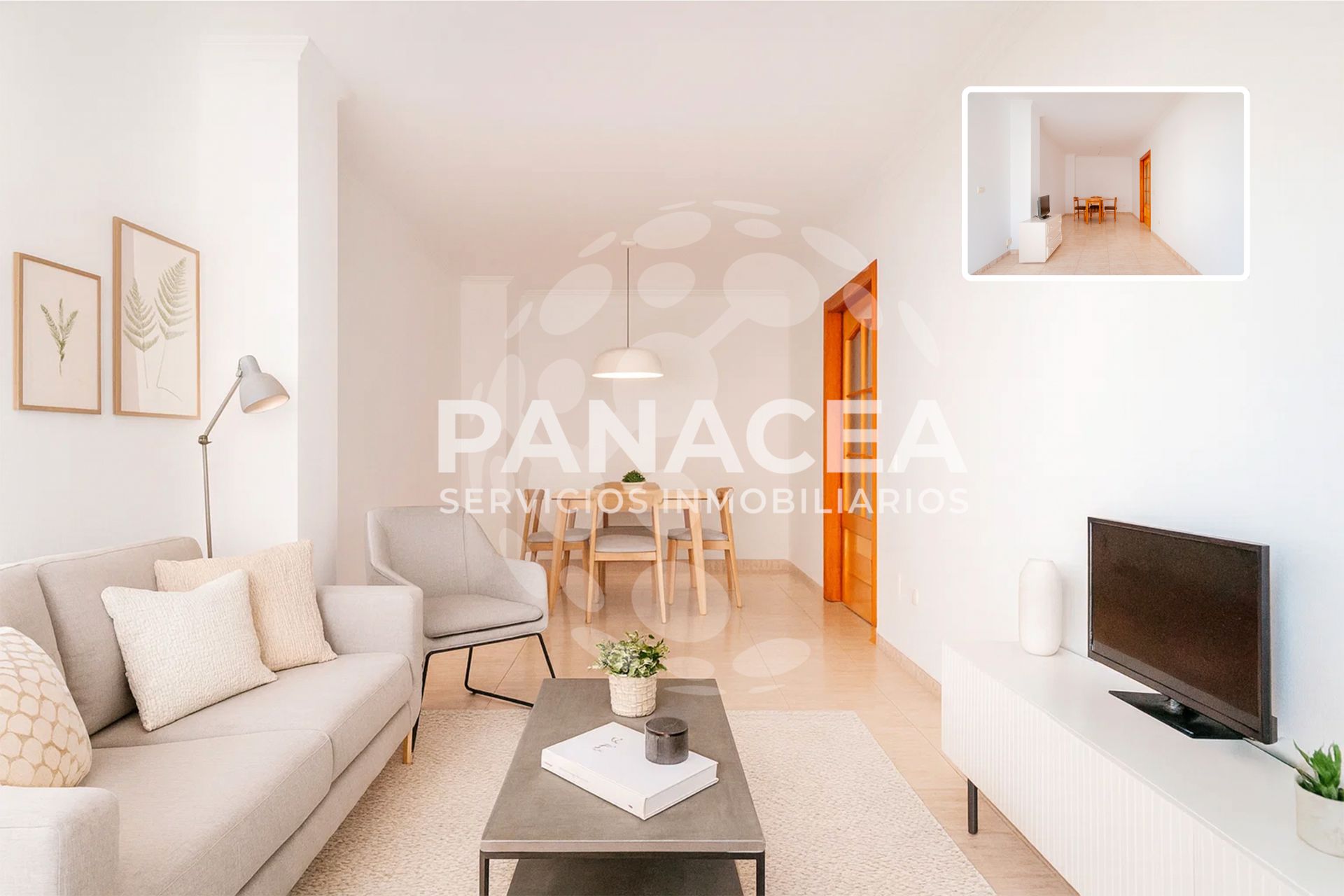 Living room of Flat for sale in Roquetas de Mar  with Terrace, Furnished and Internet