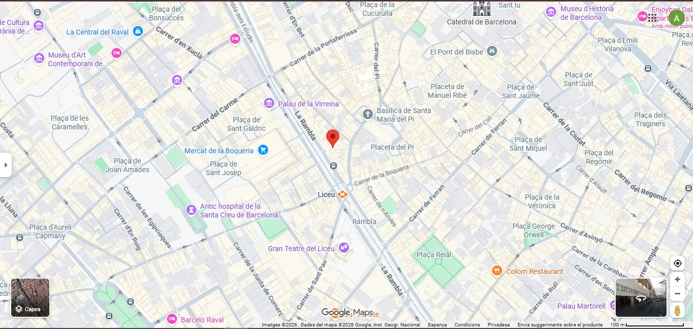 Vista exterior de Garaje en venta en Barcelona con Alarma