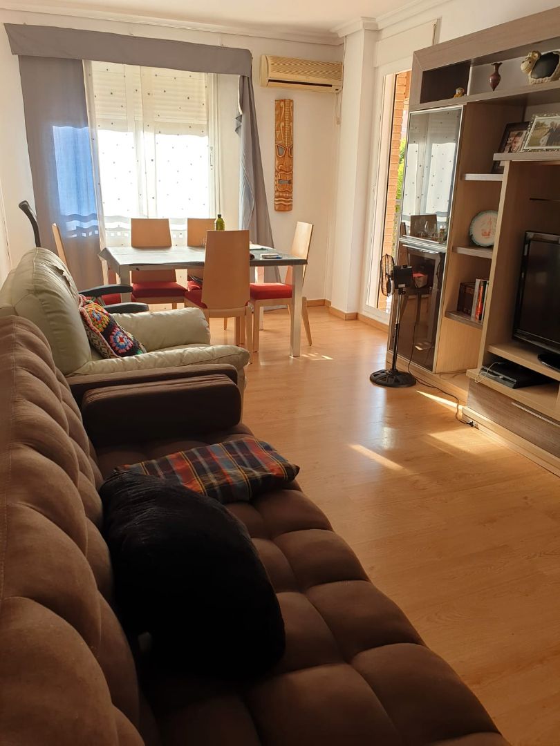 Sala d'estar de Pis en venda en Sagunto / Sagunt amb Aire condicionat, Terrassa i Traster