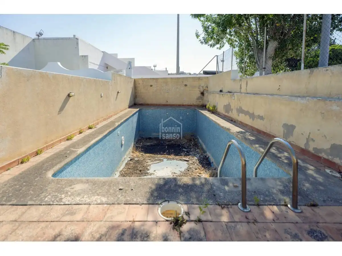 Piscina de Casa o chalet en venta en Maó - Mahón con Jardín privado, Terraza y Piscina
