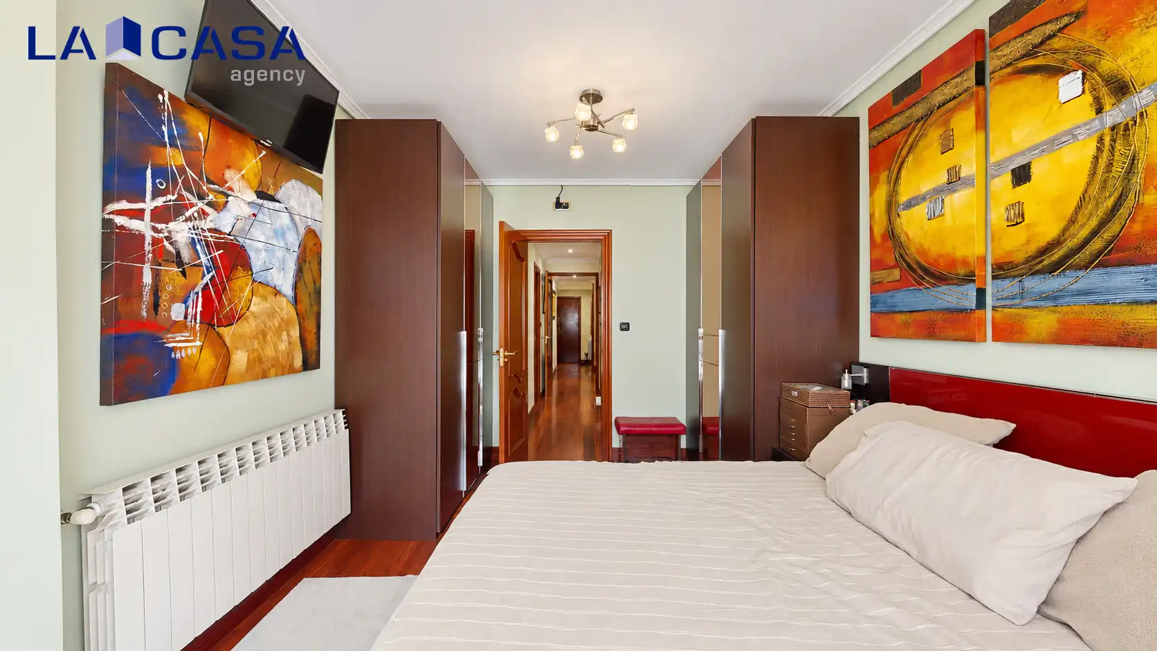Schlafzimmer von Wohnung zum Verkauf in Amurrio mit Abstellraum und Balkon