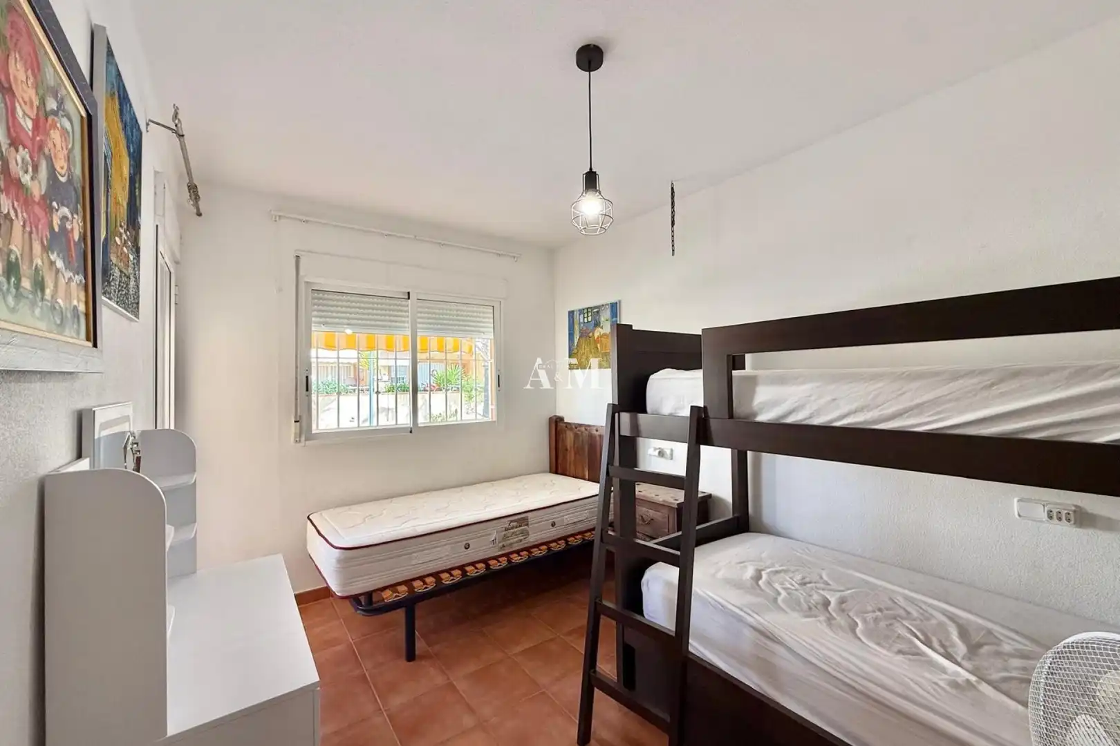 Dormitori de Casa o xalet de lloguer en Orihuela amb Jardí privat, Terrassa i Moblat