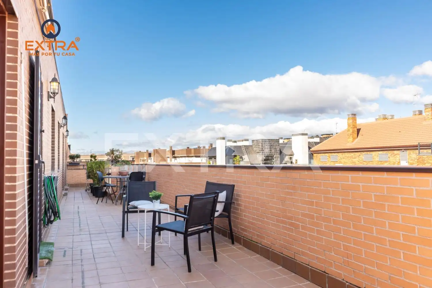 Terraza de Ático en venta en Las Rozas de Madrid con Calefacción, Jardín privado y Terraza