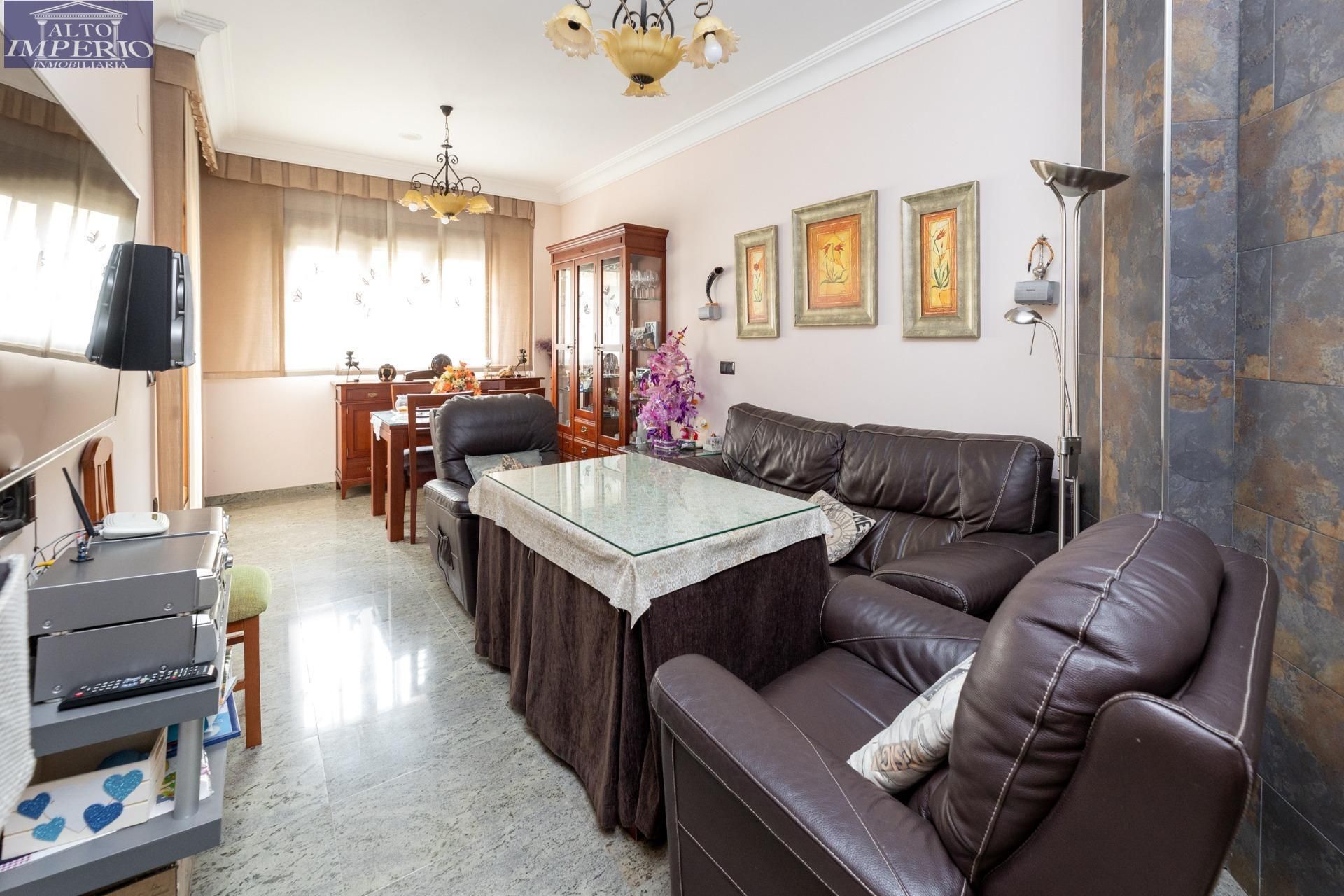 Living room of Single-family semi-detached for sale in Maracena  with Heating, Terrace and Storage room