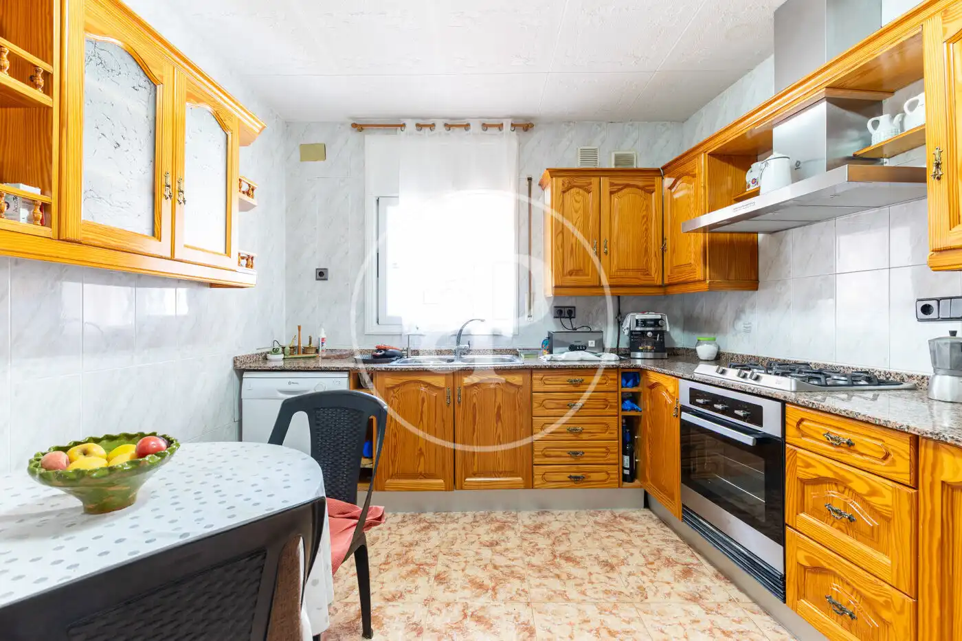 Kitchen of Flat for sale in Rubí  with Air Conditioner, Heating and Private garden