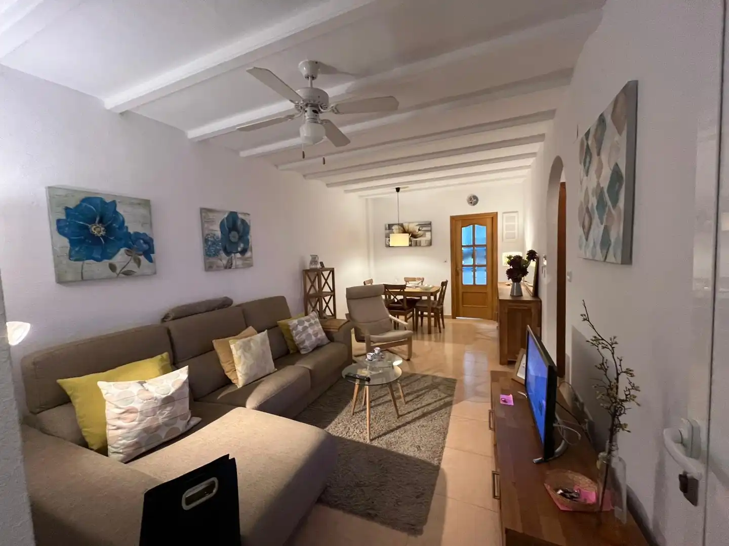 Sala d'estar de Apartament de lloguer en Gran Alacant