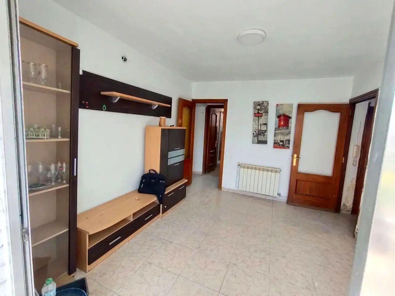 Sala d'estar de Pis en venda en Madrid amb Calefacció i Terrassa