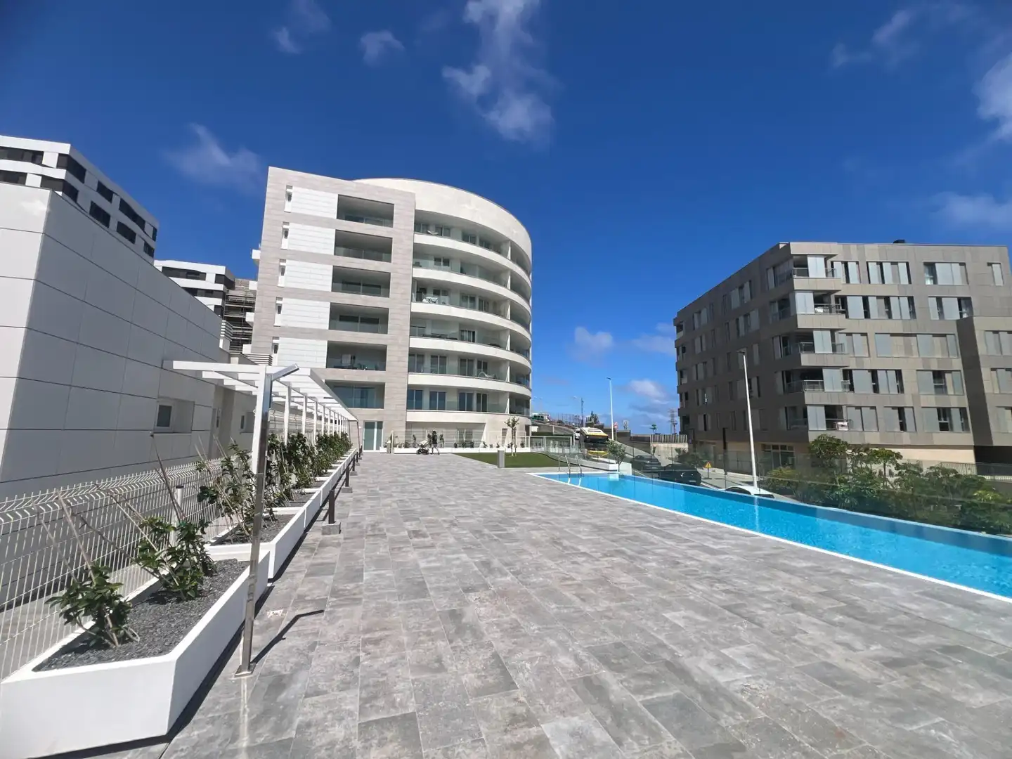 Vista exterior de Pis de lloguer en Las Palmas de Gran Canaria amb Terrassa, Traster i Piscina comunitària