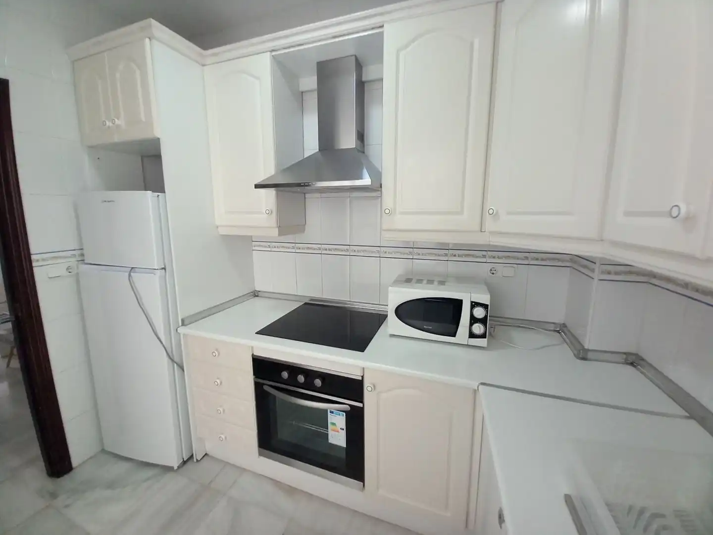 Kitchen of Flat for rent in Ronda  with Air Conditioner, Heating and Furnished