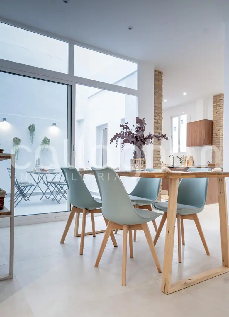 Esszimmer von Erdgeschoss zum Verkauf in Valencia mit Terrasse