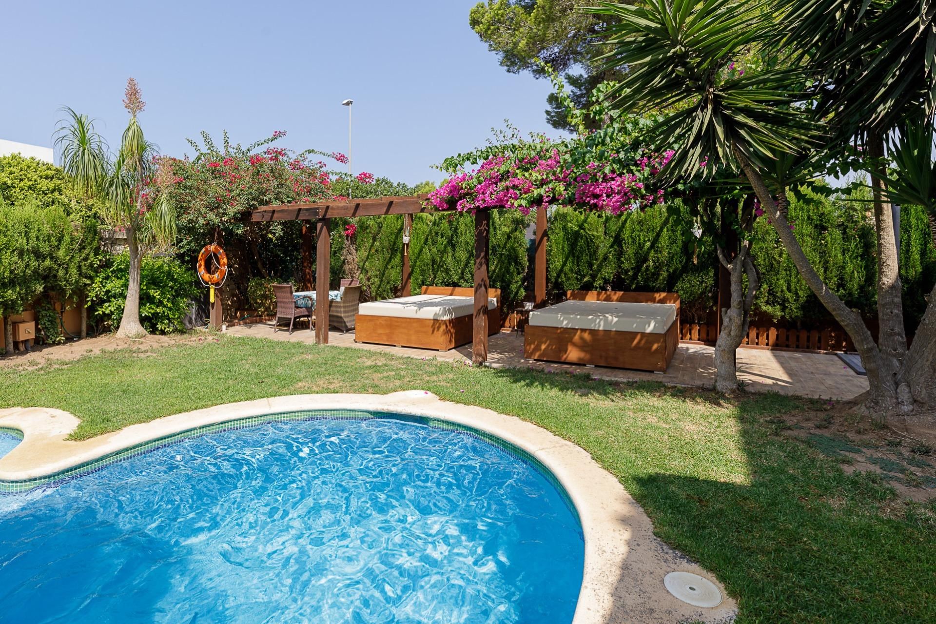 Jardí de Casa o xalet en venda en Llucmajor amb Aire condicionat, Jardí privat i Parquet