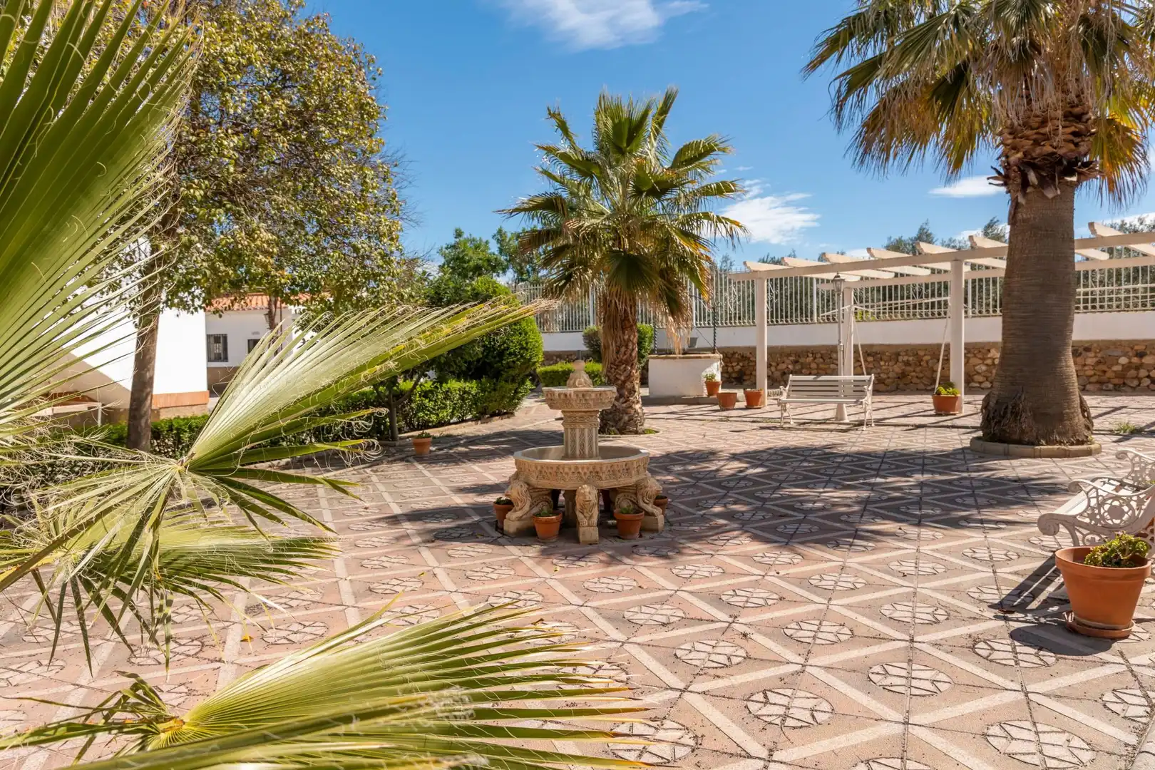 Terraza de Casa o chalet en venta en Guadix con Aire acondicionado, Calefacción y Jardín privado