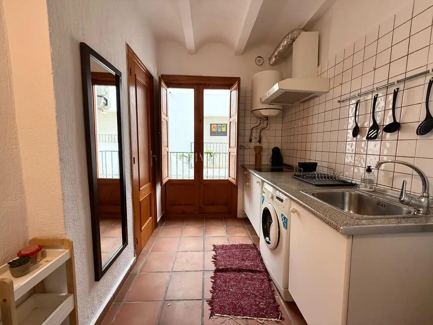 Küche von Wohnung zur Miete in Altea mit Klimaanlage, Heizung und Möbliert