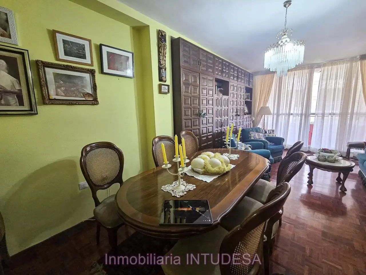 Dining room of Flat for sale in Tudela  with Heating, Storage room and Balcony