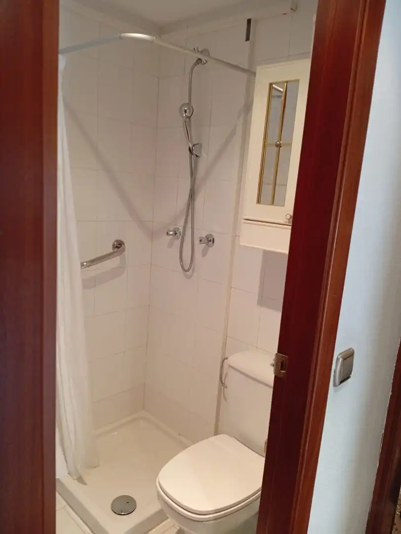 Badezimmer von Wohnungen zum Verkauf in Zaragoza mit Terrasse und Möbliert