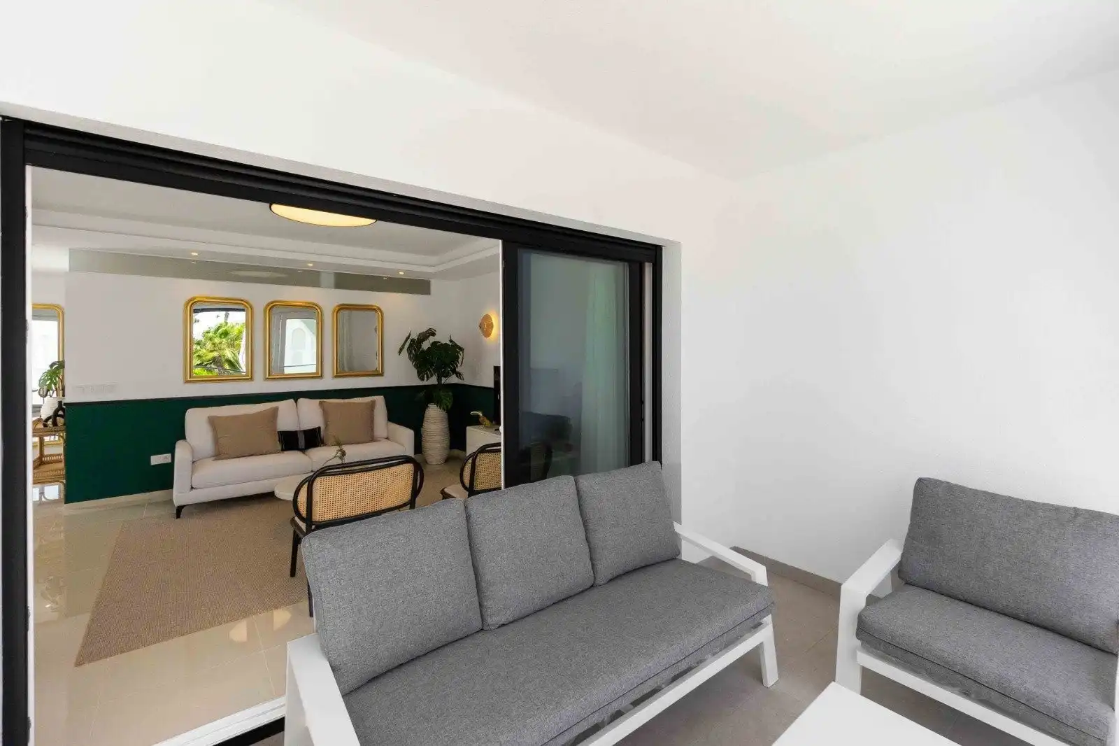 Living room of Attic for sale in Rojales  with Private garden, Furnished and Balcony