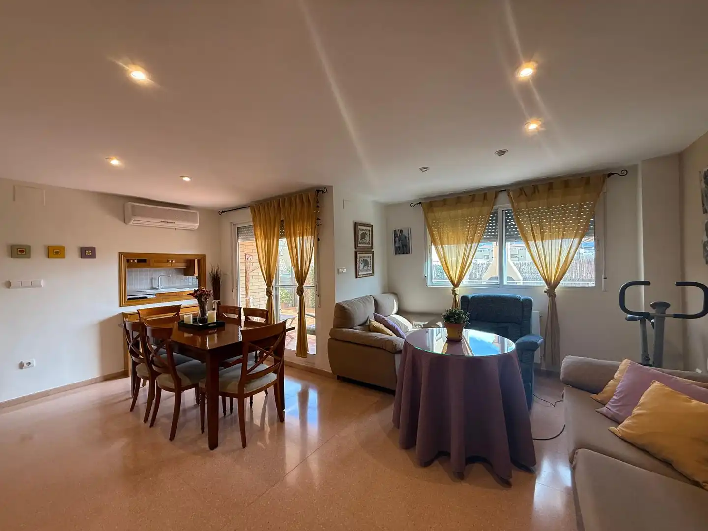 Living room of Flat for sale in Alcoy / Alcoi  with Heating, Terrace and Storage room