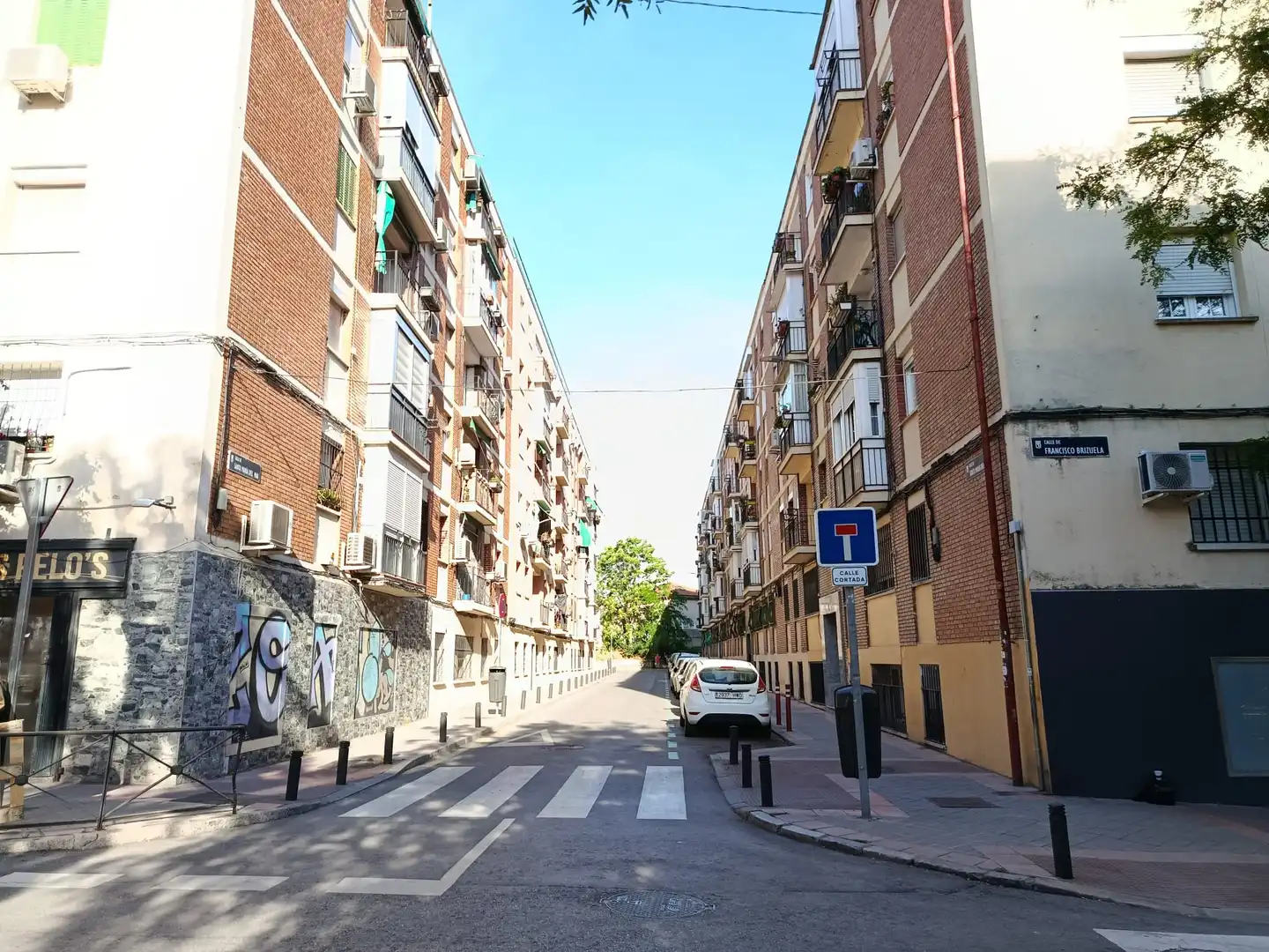 Exterior view of Ground floor for sale in Madrid