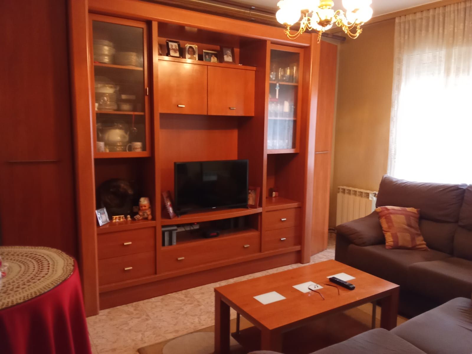 Living room of Flat for sale in Tordesillas  with Heating, Terrace and Furnished
