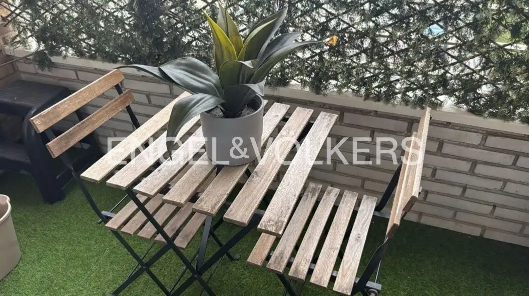 Terraza de Piso de alquiler en Madrid con Aire acondicionado, Calefacción y Terraza