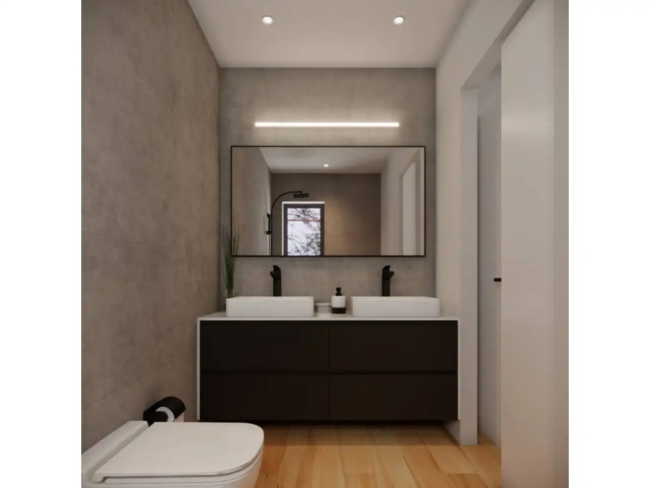 Baño de Casa o chalet en venta en Terrassa con Aire acondicionado, Calefacción y Jardín privado