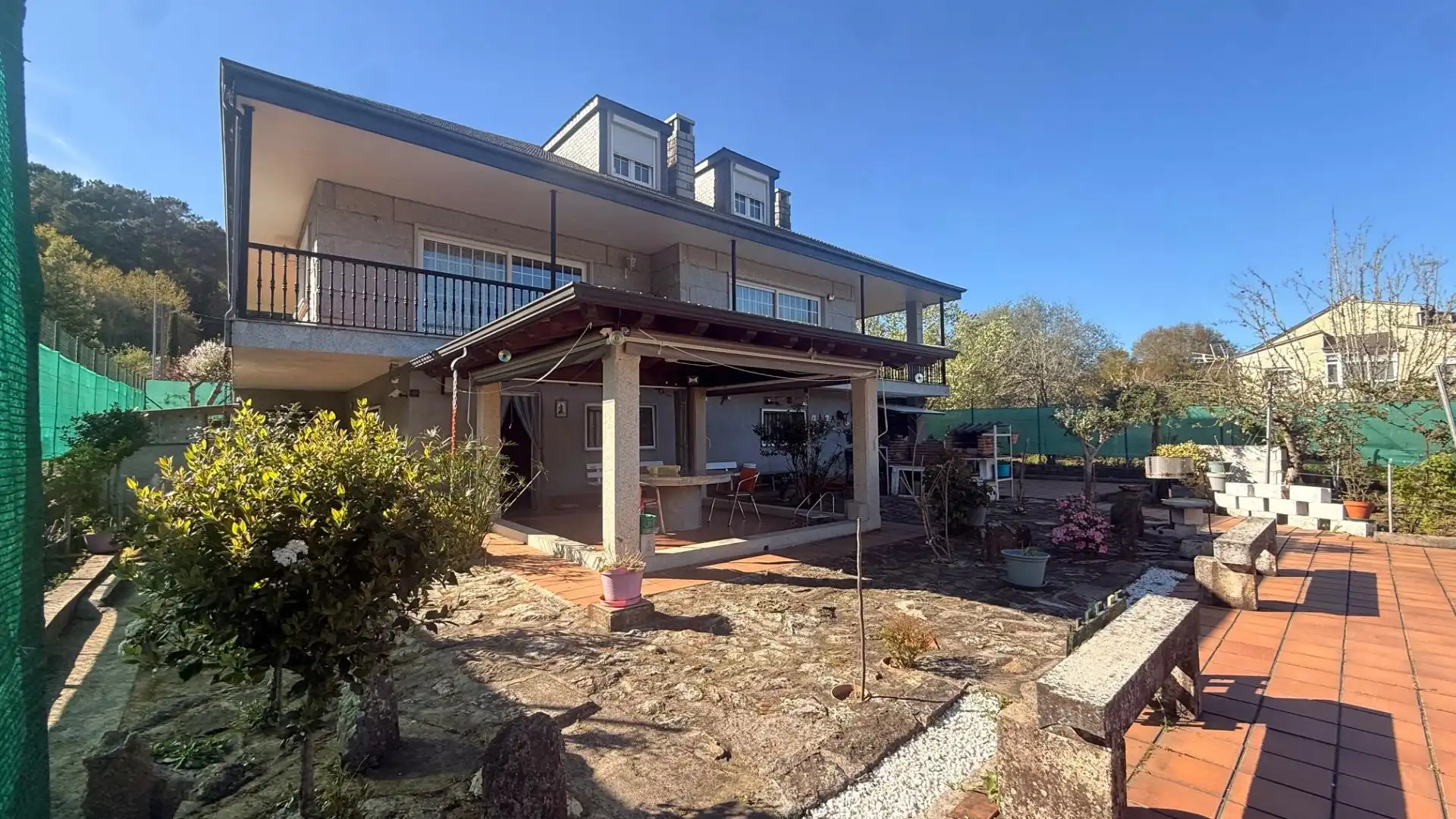 Vista exterior de Casa o chalet en venta en Leiro con Jardín privado, Terraza y Trastero