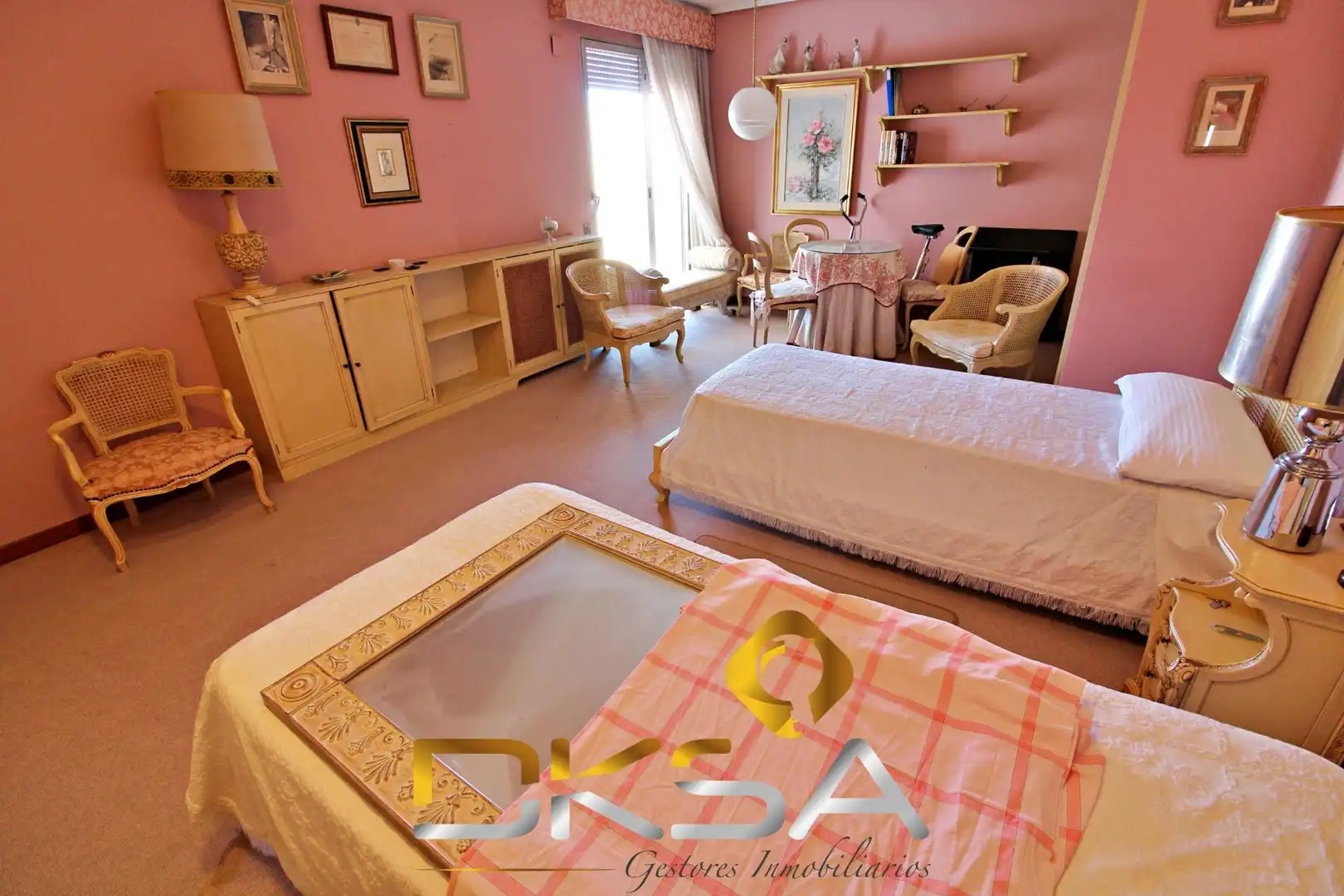 Schlafzimmer von Wohnung zum Verkauf in Vila-real mit Heizung, Terrasse und Möbliert