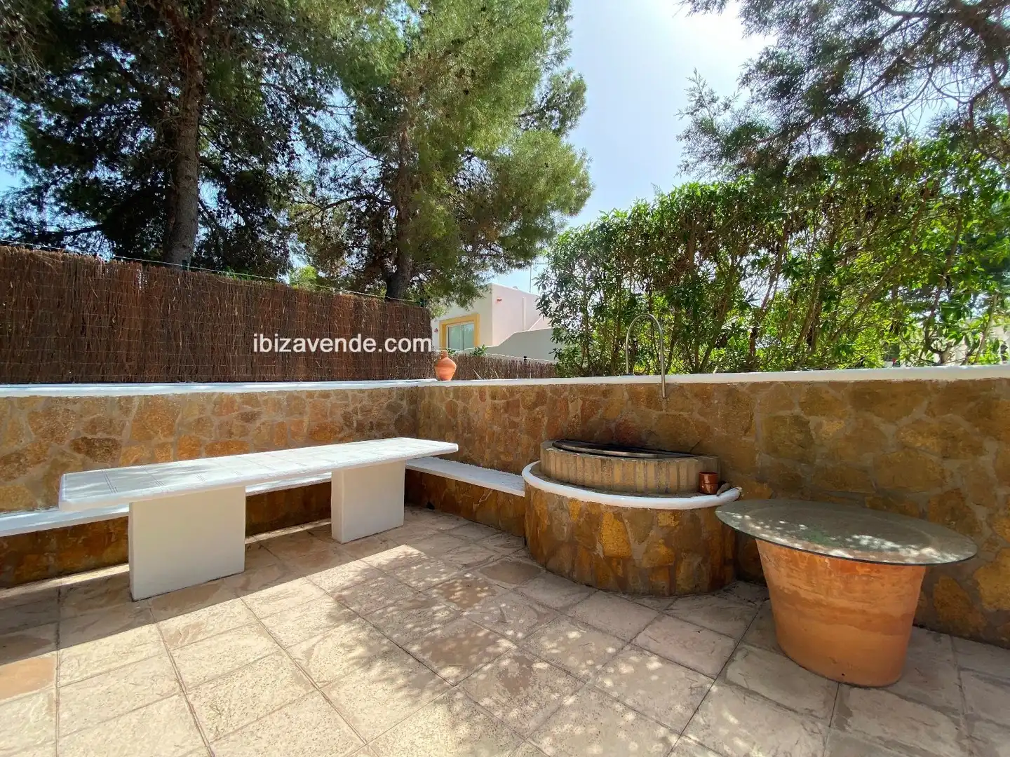 Jardí de Casa o xalet de lloguer en Sant Josep de sa Talaia amb Aire condicionat, Calefacció i Jardí privat