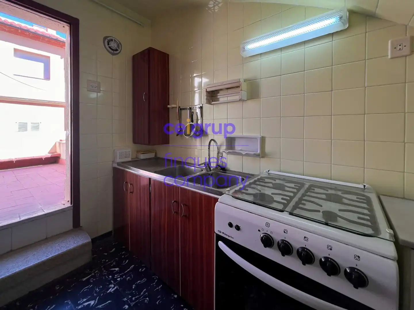 Kitchen of Attic for sale in Portbou  with Terrace, Storage room and Furnished