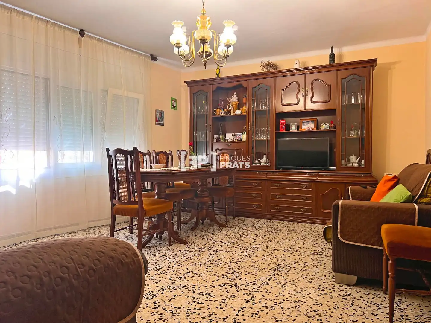 Sala d'estar de Casa o xalet en venda en Granyena de les Garrigues amb Aire condicionat, Calefacció i Terrassa