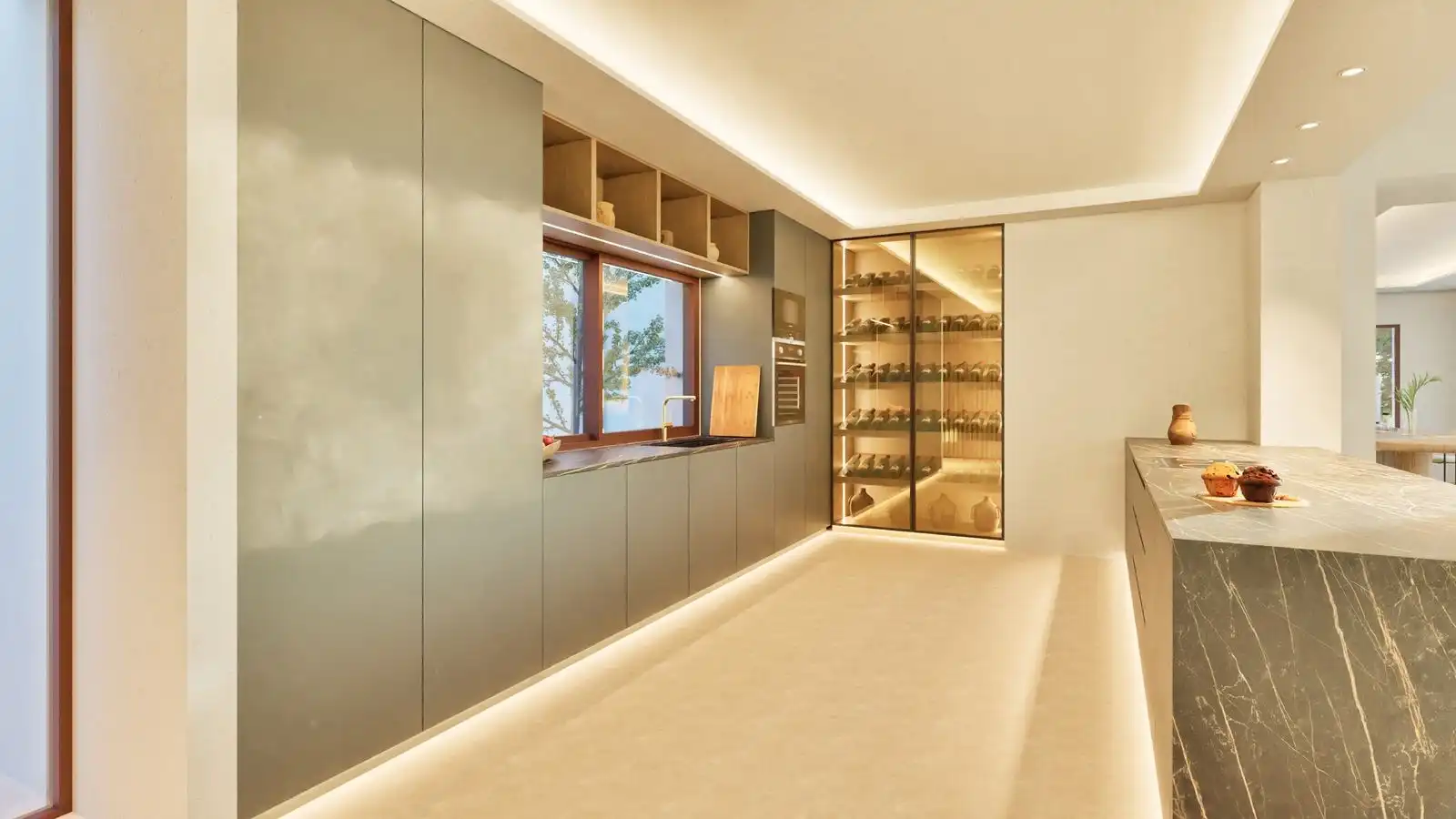 Kitchen of Houses for sale in Altea  with Air Conditioner, Private garden and Terrace
